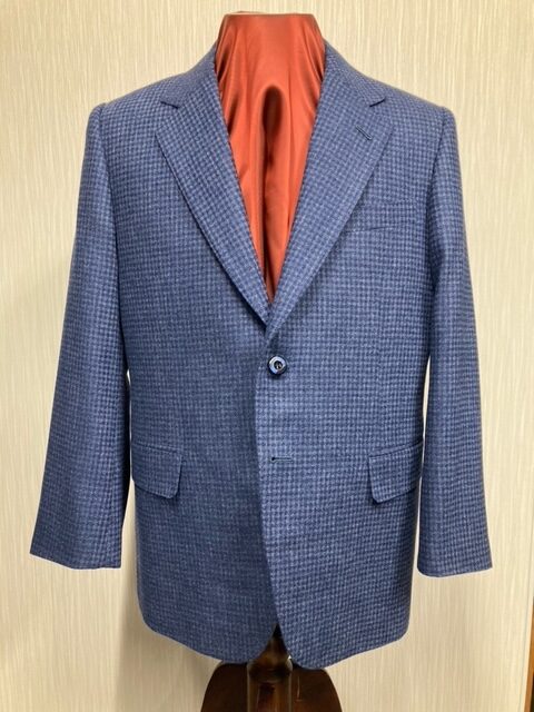 トゥモローランドオーダースーツ　トロフェオ、カシミアストライプ スーツ トゥモローランドオーダースーツ トロフェオ、カシミアストライプ